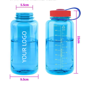 <span class=keywords><strong>Botella</strong></span> Tritan Personalizada con Logotipo, Libre de BPA, Resistente a Impactos, para Excursionismo, Senderismo, Gimnasio, 16 oz, Boca Ancha, Certificación ISCC, FDA, LFGB - Product Image 6