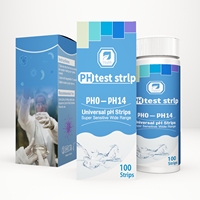 Bandelettes de test de pH 0 à 14, papier universel pour tester l'acidité et l'alcalinité, bandelettes de test de pH pour l'eau, l'urine, la salive, le savon, le sol, la surveillance du pH de l'alimentation