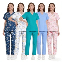Tenues médicales personnalisées avec logo pour infirmières et médecins, uniformes médicaux 2 pièces pour hommes et femmes, hôpital, beauté, dentisterie, salon