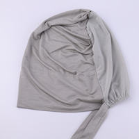 Dernier modèle de sous-hijab islamique à nouer, respirant, en jersey de bambou et maille, pour femme musulmane