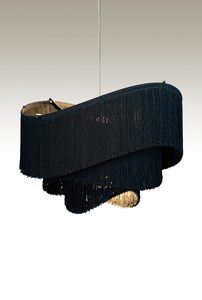 Embarillado Polyester Abat-jour Abat-jour Bohème <span class=keywords><strong>Macramé</strong></span> Style Vertical pour Restaurant Hôtel Mariage Anniversaire/Anniversaire Cadeaux - Product Image 4