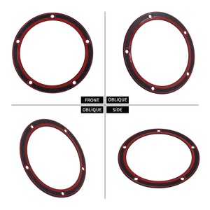 Anello guarnizione per coperchio Derby moto adatto per Harley Twin Cam Touring Dyna <span class=keywords><strong>Softail</strong></span> 1999-2016 - Product Image 4