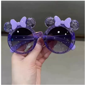 Wholesale Versatile Crystal Bow Cartoon <b>Sunglasses</b> for Kids <b>Cute</b> and Trendy Baby Fashion by Manufacturer - Product Image 3