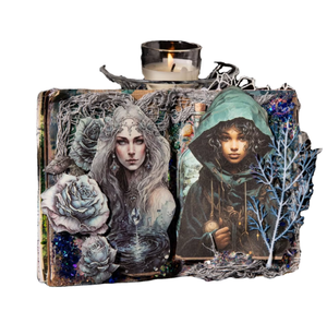 Diario a Tema <span class=keywords><strong>Magia</strong></span> 'Beautiful Day', 30 Fogli, Serie Transfrontaliera, Segreti della Stregoneria, 6 Stili, Diario a Fogli Mobili - Product Image 1