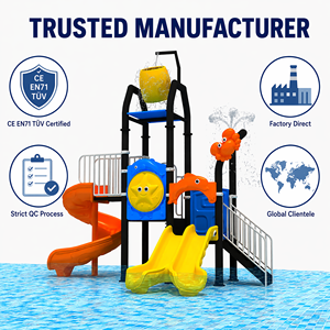 Estructura <span class=keywords><strong>de</strong></span> Juego Acuática Personalizada SageDelightRides, Cubo <span class=keywords><strong>de</strong></span> Agua y Toboganes para Niños, LLDPE, Acero Galvanizado, para Complejos Turísticos, OEM - Product Image 4