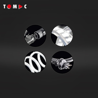 Bande lumineuse LED étanche TOMAC pour chantier de construction, utilisation en extérieur, 220-240V, double face, chaque face 180 LED, 25M, bobine 6000K IP65 IK10