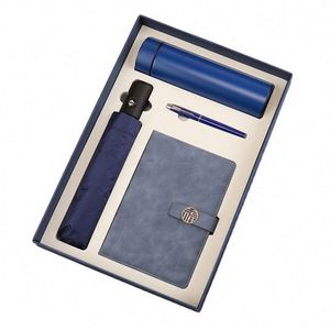 Manufacturer Direct Wholesale Luxury Business <b>Gift</b> Set Includes Bottle Pen Notebook Umbrella-<b>For</b> Corporate <b>Gifts</b> - Product Image 1