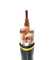 Cable de Baja Tensión con Aislamiento de PVC/XLPE de 0.6/1kV, Cable de Alimentación de Baja Tensión para Edificios, Cable de Aleación de Cobre