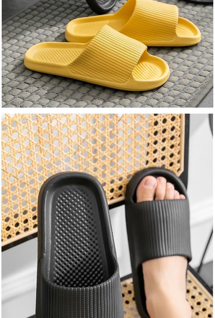 Women Summer Soft Slides Slippers Thick Platform House Shoes Slippers Wholesale