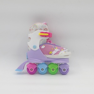 Patins à <span class=keywords><strong>glace</strong></span> bleus réglables avec roues lumineuses <span class=keywords><strong>pour</strong></span> débutants, dimensions réglables, patins <span class=keywords><strong>pour</strong></span> enfants, tout-petits, garçons, filles - Product Image 2