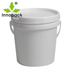 Cubo de plástico pintado de alta calidad 13L hecho en China logotipo personalizado - Product Image 4