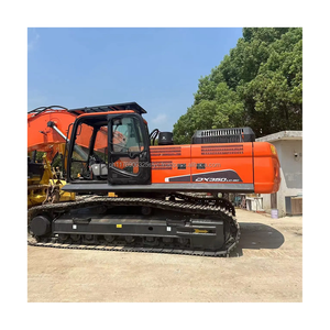 Excavadora DOOSAN original usada, excavadora grande de 35 toneladas con precio barato, certificada por EPA y CE DOOSAN ENGINE. - Product Image 1