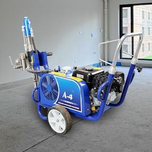 يتم استخدام آلة رش والمعجون الهيدروليكية عالية الطاقة لرش الجدار وتوزيعه. - Product Image 5