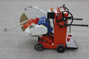 전기 모터 11Kw 15Kw 22Kw 를 가진 도로 절단기 구체적인 절단기 800mm 잎 절단 깊이 32Cm 도로 지면 구체적인 절단기 기계 - Product Image 4