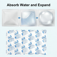 Paquete de Hielo Activado por Agua de Gran Tamaño, Reutilizable, para Envío en Cadena de Frío, Fábrica OEM