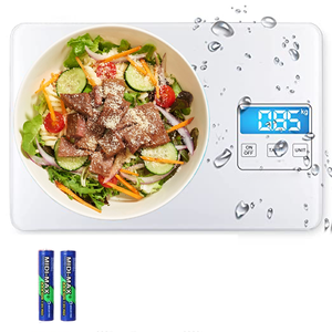 थोक घरेलू स्टेनलेस स्टील रेस्तरां माप इलेक्ट्रॉनिक संतुलन डिजिटल रसोई भोजन स्केल - Product Image 4