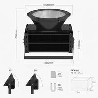 Torre de Iluminación LED de 1500w SMD 3030 con Reflector Brillante, Luminaria Montada en Torre, Luces LED para Exteriores y Campos de Tiro