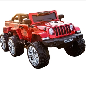 รถคลาสสิคไฟฟ้าสำหรับเด็กใช้พลังงานแบตเตอรี่6ล้อ4-Seater ของเล่น12V สำหรับเด็กอายุ10ปี MP3ฟังก์ชั่นระยะไกล - Product Image 3