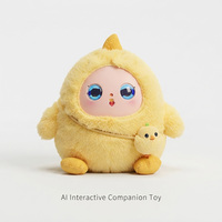 Boneka AI Pintar Terbaru dengan Mata LED Emosional dan Asisten AI Berbicara Multi-Bahasa, Mainan Boneka AI untuk Anak-Anak dengan Aplikasi