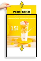 A1 A2 A3 A4 A5 Présentoir en plastique portable intérieur/extérieur pour la maison Restaurant Supermarché Publicité écologique