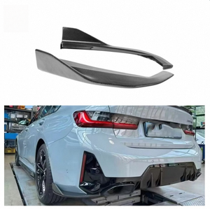 Divisores de Parachoques Trasero de Fibra de Carbono Estilo AD para <span class=keywords><strong>BMW</strong></span> Serie 3 G20 LCI <span class=keywords><strong>2023</strong></span>+, Deflector de Aire Trasero, Accesorios para Automóviles - Product Image 1