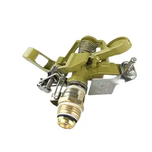 YURUN Factory Brass 1/2 ''Halbkreis Oszillierende Bewässerung Sprinkler 9708 Typ Garten bewässerungs pistole für Rasen und Bauernhof