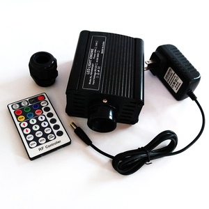 16 Wát RGBW <span class=keywords><strong>LED</strong></span> fiber optic Engine trình điều khiển thiết bị 28key RF điều khiển từ xa nguồn ánh sáng cho bầu trời đầy sao tự làm trần trang trí nội thất - Product Image 1