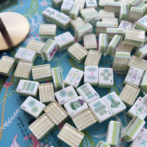 Oferta Especial: <span class=keywords><strong>Juego</strong></span> de Mahjong Americano de 179 Fichas Acrílicas de Cuatro Capas con Diseño de Tigre, Fichas de Mahjong para Noches de <span class=keywords><strong>Juego</strong></span> - Product Image 3