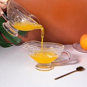 Juego de Tazas de Leche para Desayuno de Cristal Transparente con Relieve, Ecológico y Moderno, con Posavasos, Cuchara y Correa - Product Image 6