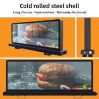 Pantalla LED P2.5 para Techo de Coche, Publicidad Digital de Doble Cara, Panel LED Personalizado para Techo de Taxi, Pantalla Desplazable para Exteriores