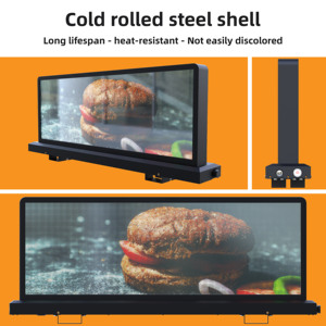 Pantalla LED P2.5 para Techo de Coche, Publicidad Digital de Doble Cara, Panel LED Personalizado para Techo de Taxi, Pantalla Desplazable para Exteriores - Product Image 5