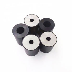 Ruedas recubiertas de goma/PU/silicona personalizadas Shore 70A-95A, ruedas con núcleo de metal negro/rojo/azul - Product Image 5