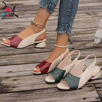 Sandalias Abiertas para Mujer 2026 - Zapatos de Playa Cómodos, Casuales y a la Moda