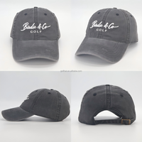 Gorras de Béisbol Personalizadas al por Mayor, de Lujo, Estilo Desgastado, de 6 Paneles, con Bordado Personalizado, Parche Tejido con Logotipo, Unisex
