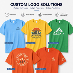 T-shirt à manches courtes col rond pour adulte, 170 g, 100 % polyester, séchage rapide, respirant, décontracté, vente en gros, tailles S-4XL, avec logo personnalisé - Product Image 2