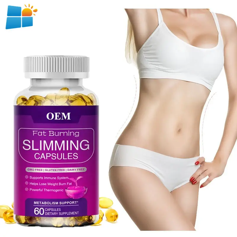 OEM/ODM/OBM Herbal Supplements Slimming Capsules Garcinia Cambogia Extract Fast Fat Burner Supplement Weight Loss Capsules