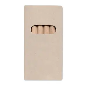 Set 6 <b>colored</b> <b>pencils</b> ABIGAIL personalized gadgets - Product Image 3