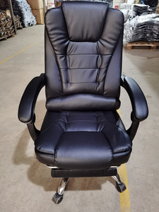 Ouke-silla <span class=keywords><strong>industrial</strong></span> <span class=keywords><strong>de</strong></span> cuero con ruedas para oficina, muebles baratos, venta al por mayor - Product Image 3