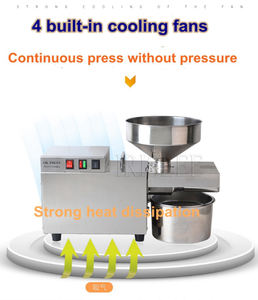不锈钢榨油机冷榨油机向日葵橄榄油榨油机 - Product Image 6