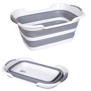 Collapsible Portable Multifunction Foldable Baby Bathtub Pet Dog Cat Bath Tub Folding Washing Laundry Basket Storage Organizer