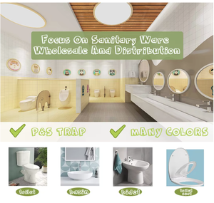 Toilette en céramique <span class=keywords><strong>pour</strong></span> enfants au design moderne, WC monobloc à double chasse <span class=keywords><strong>pour</strong></span> <span class=keywords><strong>la</strong></span> <span class=keywords><strong>maternelle</strong></span>, avec siphon en P ou en S - Product Image 6