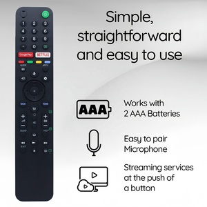 Télécommande vocale de remplacement RMF-TX500P avec code fixe pour téléviseurs intelligents <span class=keywords><strong>Bravia</strong></span> XR/XBR/<span class=keywords><strong>KD</strong></span> Series 4K/8K LED/OLED - Product Image 4
