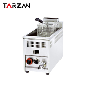 Friteuse à gaz professionnelle Tarzan Factory Direct pour <span class=keywords><strong>restaurant</strong></span>, friteuse à gaz commerciale, Freidora De Pollo a Gas pour cuisine commerciale - Product Image 1