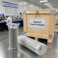 Kartrid Filter Lipat Jaring Baja Tahan Karat Kelas Industri 304 untuk Filtrasi Cairan