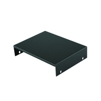 Boîtier d'amplificateur audio personnalisé en profilé d'aluminium extrudé, fabrication de tôlerie de précision en usine