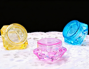 <span class=keywords><strong>Pot</strong></span> cosmétique vide en plastique en <span class=keywords><strong>forme</strong></span> de diamant, coloré, pour crème <span class=keywords><strong>visage</strong></span>, avec bouchon à vis, 3g 5g 7g - Product Image 5