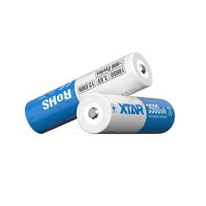 Xtar năng lực thực sự 18650 có thể sạc lại pin 3500mAh 4.2V pilas de litio 18650