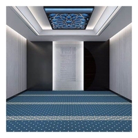 Tapis de prière mural Wilton en PP style persan pour mosquée