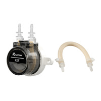 Bomba Peristáltica Mini de CC con Escobillas Kamoer Serie KEF 12V/24V, Caudal de 12/45/85 ml/min para Laboratorio, Acuario, Circulación DIY