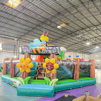 Châteaux gonflables pour enfants de haute qualité, châteaux gonflables d'extérieur en forme d'abeille